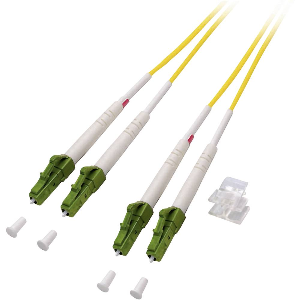 B-Ware Efb Du Jump Lc Apc Lc Apc 15 M 9/125 Os1/Os2 Patchkabel Glasfaserkabel 2 Stück B-Ware Efb Du Jump Lc Apc Lc Apc 15 M 9/125 Os1/Os2 Patchkabel Glasfaserkabel 2 Stück von EFB