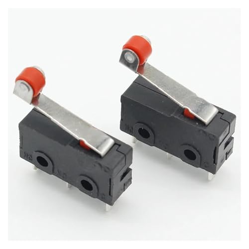 10 Pcs Limit Switch Roller Lever Arm SPDT Snap EFDSVUHE von EFDSVUHE