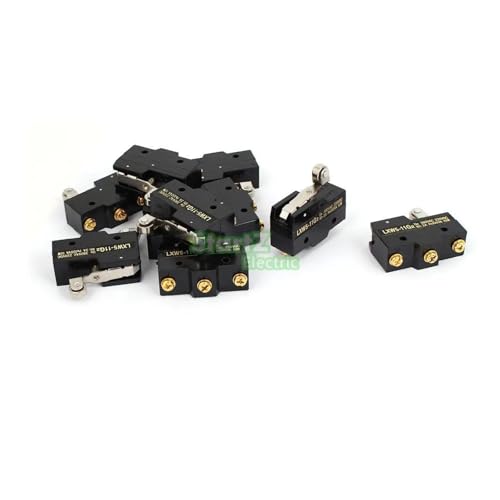 10 Pcs Short Hinge Roller Lever 1NO 1NC 1Com Switch AC 380V DC 220V LXW5-11G2 EFDSVUHE von EFDSVUHE