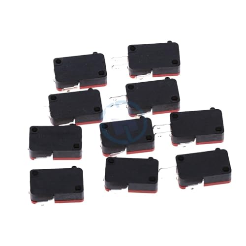 10Pcs 15A 250VAC V-15-1C25 Push Button SPDT 1NO 1NC Switch EFDSVUHE von EFDSVUHE