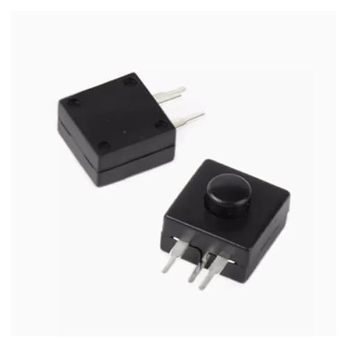 10pcs Flashlight Head Light 213WD 12x12mm DC 30V 1A 3PIN Push Button Switch ON-OFF-ON EFDSVUHE von EFDSVUHE