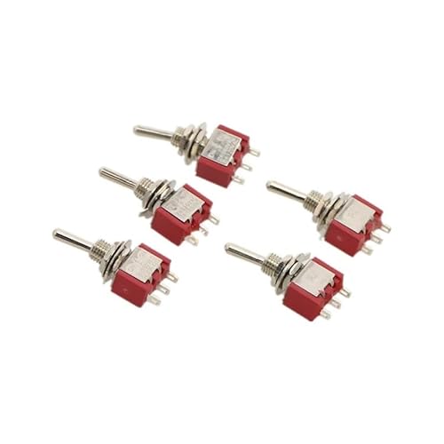 5 x On/Off/On MTS-103 Miniature Toggle Switch Car SPDT 3Pin EFDSVUHE von EFDSVUHE