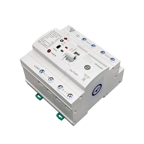 EFDSVUHE 1PC TOQ6-63/4P L N 220V Din Rail ATS Small Dual Power Automatic Transfer Electrical Selector Switches Uninterrupted 63A EFDSVUHE 1PC TOQ6-63/4P L N 220V Din Rail ATS Small Dual Power Automatic Transfer Electrical Selector Switches Uninterrupted 63A von EFDSVUHE