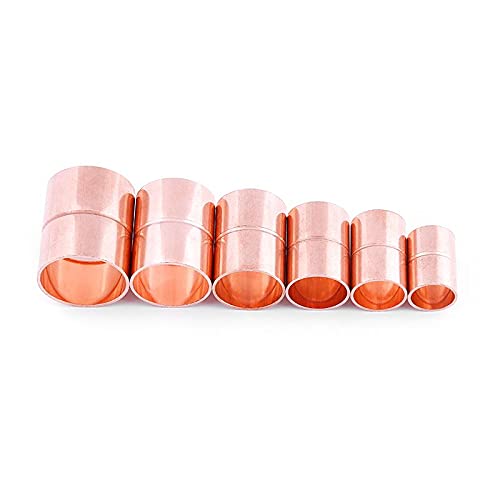 EFDSVUHE 1pc 6.35MM Copper Fitting Equal Straight Coupling Socket Welding Pipe Connector EFDSVUHE 1pc 6.35MM Copper Fitting Equal Straight Coupling Socket Welding Pipe Connector von EFDSVUHE