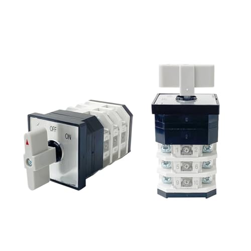 LW12-16/3 OFF-ON Two Positions 2 Poles Levels 380V 16A Control Circuit Power Supply Main Rotary Changeover Cam Switch EFDSVUHE LW12-16/3 OFF-ON Two Positions 2 Poles Levels 380V 16A Control Circuit Power Supply Main Rotary Changeover Cam Switch EFDSVUHE von EFDSVUHE