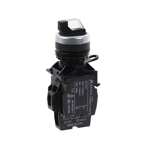 White 3 Position Selector Switch Light Push Button EFDSVUHE von EFDSVUHE