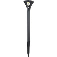 Efectoled - 2er Pack LED-Leuchte Solar für Außenbereich 60 cm mit Erdspieß und Bewegungssensor 3000K Warmweiß von EFECTOLED
