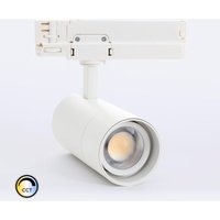 3-Phasenstromschiene LED-Strahler 20W Wild CCT Wählbar Multiwinkel 24-60º Weiß von EFECTOLED
