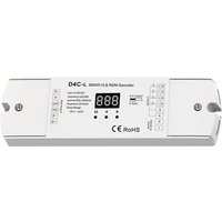 Efectoled - Decoder DMX512 & rdm 12-48V dc 350-1200mA 4 Kanäle rgb/rgbw/rgb von LEDKIA