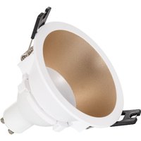 Downlight Einbaustrahler Konisch GU10 6W Schnitt Ø 75 mm PC No Flicker 3000K Beige Warmweiß von EFECTOLED