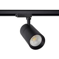 Efectoled - 1-Phasenstromschiene LED-Strahler 30W Dimmbar Mallet Schwarz 4000K Neutralweiß von EFECTOLED