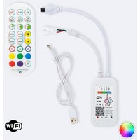 Efectoled - Controller Dimmer Tuya WiFi LED-Streifen rgb Digital spi 5-24V dc mit ir Fernbedienung rgb von LEDKIA