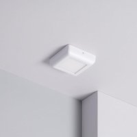 Efectoled - LED-Deckenleuchte 6W Eckig Metall 122x122mm Design White 4000K Neutralweiß von EFECTOLED