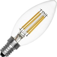 Efectoled - LED-Glühbirne Filament E14 6W 720 lm C35 Vela No Flicker 2700K Warmweiß von EFECTOLED