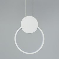 Efectoled - LED-Pendelleuchte 10W Metall Stendhal Weiß von EFECTOLED