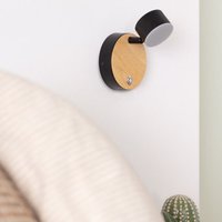 Efectoled - LED-Wandleuchte 5W Metall mit Taster Serifos Schwarz von EFECTOLED