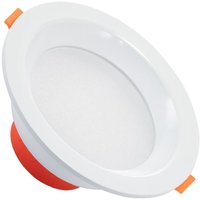 Efectoled - led Downlight Einbaustrahler 6W Rund lux CRI90 Ausschnitt ø 90 mm IP44 No Flicker 4000K Neutralweiß von EFECTOLED