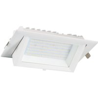 Efectoled - led Downlight Einbaustrahler Schwenkbar Rechteckig 60W samsung 130lm/W lifud 3000K Warmweiß von EFECTOLED