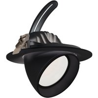 Efectoled - led Downlight Einbaustrahler Schwenkbar Rund 60W osram 120 lm/W cct lifud Ausschnitt ø 200 mm Schwarz No Flicker 3000K Warmweiß Efectoled - led Downlight Einbaustrahler Schwenkbar Rund 60W osram 120 lm/W cct lifud Ausschnitt ø 200 mm Schwarz No Flicker 3000K Warmweiß von EFECTOLED