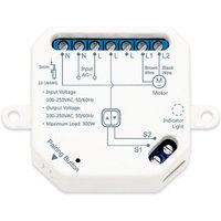 Jalousie-Schalter WiFi Weiß von LEDKIA