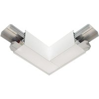 L-Verbindung für LED Linearstrahler Turner 8W 4000K Silber Neutralweiß von EFECTOLED