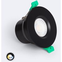 LED Downlight Einbaustrahler 8W Rund Dimmbar IP65 Ausschnitt Ø65 mm CCT Wählbar RF90 Solid Design Schwarz Wählbar (Neutral-Kalt) von EFECTOLED