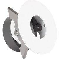 LED-Downlightring Konisch Store für LED-Modulstrahler Schnitt Ø 55 mm Weiß von LEDKIA