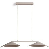 LED Pendelleuchte 10W Metall Evian Beige LED Pendelleuchte 10W Metall Evian Beige von EFECTOLED