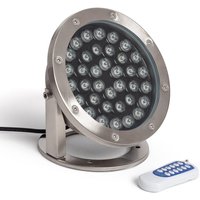 LED-Strahler Tauchfähig RGB 36W Oberfläche 12V DC RGB LED-Strahler Tauchfähig RGB 36W Oberfläche 12V DC RGB von LEDKIA