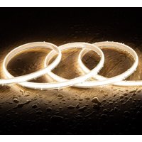 LED-Streifen Dimmbar 220V COB 320 LED/m Neutralweiß 8W/m 720lm/m Breite 12mm Schnitt 50cm IP65 CRI90 nach Maß 10 m LED-Streifen Dimmbar 220V COB 320 LED/m Neutralweiß 8W/m 720lm/m Breite 12mm Schnitt 50cm IP65 CRI90 nach Maß 10 m von EFECTOLED