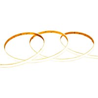 LED-Streifen Dimmbar 220V Wcob Selbstgleichrichtend 260 LED/m 15W/m 1350lm/m SILICONE FLEX Breite 10mm IP65 Schnitt 5cm nach Maß 2700K Warmweiß 4 m von EFECTOLED