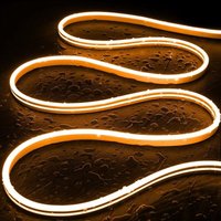 LED-Streifen Neon 48v Orange 8W/m Schnitt 5cm IP65 NFLEX6 nach Maß 3 m von EFECTOLED