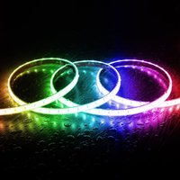 Efectoled - LED-Streifen rgb 220V ac SMD2835 Silikon flex 60 LED/m IP67 nach Maß Breite 12mm Schnitt jede 100cm mit Fernbedienung 8 m von EFECTOLED