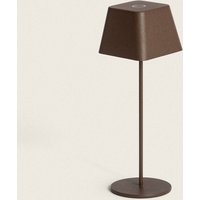 Efectoled - led Tischlampe 1.2W Tragbar Aussen Aluminium mit wiederaufladbarem USB-Akku Willy Rost von EFECTOLED
