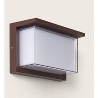 Efectoled - LED-Wandleuchte Außen 12W Aluminium cct Wählbar Doppeldiffusor Valorian Rost von EFECTOLED