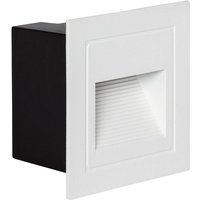 LED-Wandleuchte Aussen 3W Einbau Quadratisch Weiss Olite 4000K Neutralweiß LED-Wandleuchte Aussen 3W Einbau Quadratisch Weiss Olite 4000K Neutralweiß von EFECTOLED
