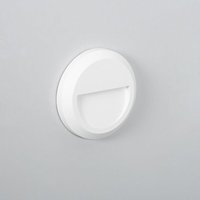 Efectoled - LED-Wandleuchte Außen Oberfläche Rund Weiss Edulis 2700K Warmweiß von EFECTOLED