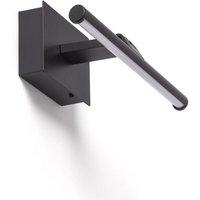 Efectoled - LED-Wandleuchte für Gemälde 1.7W Slimlight mit Fernbedienung Mattschwarz von EFECTOLED