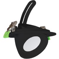 Efectoled - led Downlight Einbaustrahler Schwenkbar Rund 38W osram 120 lm/W Schwarz lifud No Flicker No Flicker 6000K Kaltweiß von EFECTOLED