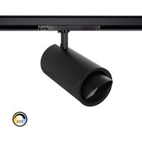 Efectoled - 3-Phasenstromschiene LED-Strahler 40W cct d'Angelo Schwarz philips Xitanium Focal Wählbar (Warm-Neutral-Kalt) von LEDKIA