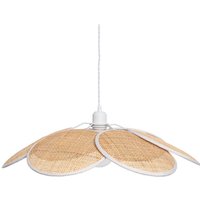 Pendelleuchte Rattan Nirvana Weiß - Geflochten von NIRVANA