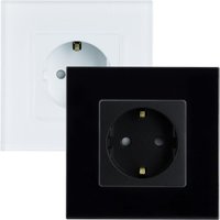 Steckdose Typ F Schuko mit modermenem PC-Rahmen Steckdose Typ F Schuko mit modermenem PC-Rahmen von EFECTOLED