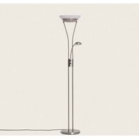 Efectoled - Stehlampe mit Leselicht Metall Ethan Silbern Efectoled - Stehlampe mit Leselicht Metall Ethan Silbern von EFECTOLED