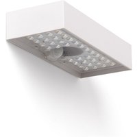 Wandleuchte Karl 6W Solar Aussen Weiss 4000K Neutralweiß von EFECTOLED
