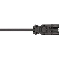 Wieland Kabel GST18 3-poliger Stecker mit 1m Kabel Schwarz Wieland Kabel GST18 3-poliger Stecker mit 1m Kabel Schwarz von EFECTOLED