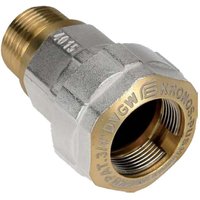 KRONOS PUSH Messing-Klemmverbinder mit AG - für Stahlrohr Ø 48,3 mm x 1 1/2 Zoll AG (DN 40) DVGW ACS von EFFEBI SPA