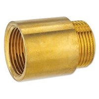 Messing Gewindefitting-Hahnverlängerung 3/4'' x 30 mm Messing Gewindefitting-Hahnverlängerung 3/4'' x 30 mm von EFFEBI