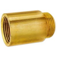 Messing Gewindefitting-Hahnverlängerung 3/4'' x 40 mm Messing Gewindefitting-Hahnverlängerung 3/4'' x 40 mm von EFFEBI