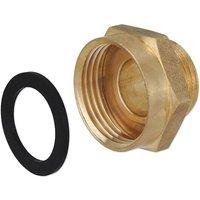 Messing Gewindefitting-Reduzierung 1'' IG x 3/4'' AG Messing Gewindefitting-Reduzierung 1'' IG x 3/4'' AG von EFFEBI