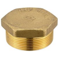 Messing Gewindefitting-Stopfen 2'' AG von EFFEBI